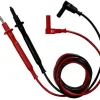 Zenitech Testeur De Tension-2 cordons pointe de touche fiche coudée ø4 mm