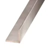 Cornière-Cornière alu anodisé coloris inox 30 x 30 mm, 2 m
