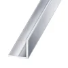 Cornière-Cornière aluminium brillant 10 x 10 mm, 2,5 m