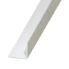 CQFD Cornière-Cornière aluminium brossé 10 x 10 mm, 1 m