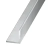 Cornière aluminium brut 60 x 60 mm Ep. 2 mm, 2,5 m