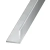CQFD Cornière-Cornière aluminium brut 15 x 15 mm, 2,50 m