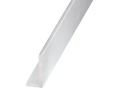 Cornière-Cornière inégale alu anodisé incolore 15 x 10 mm, 2 m
