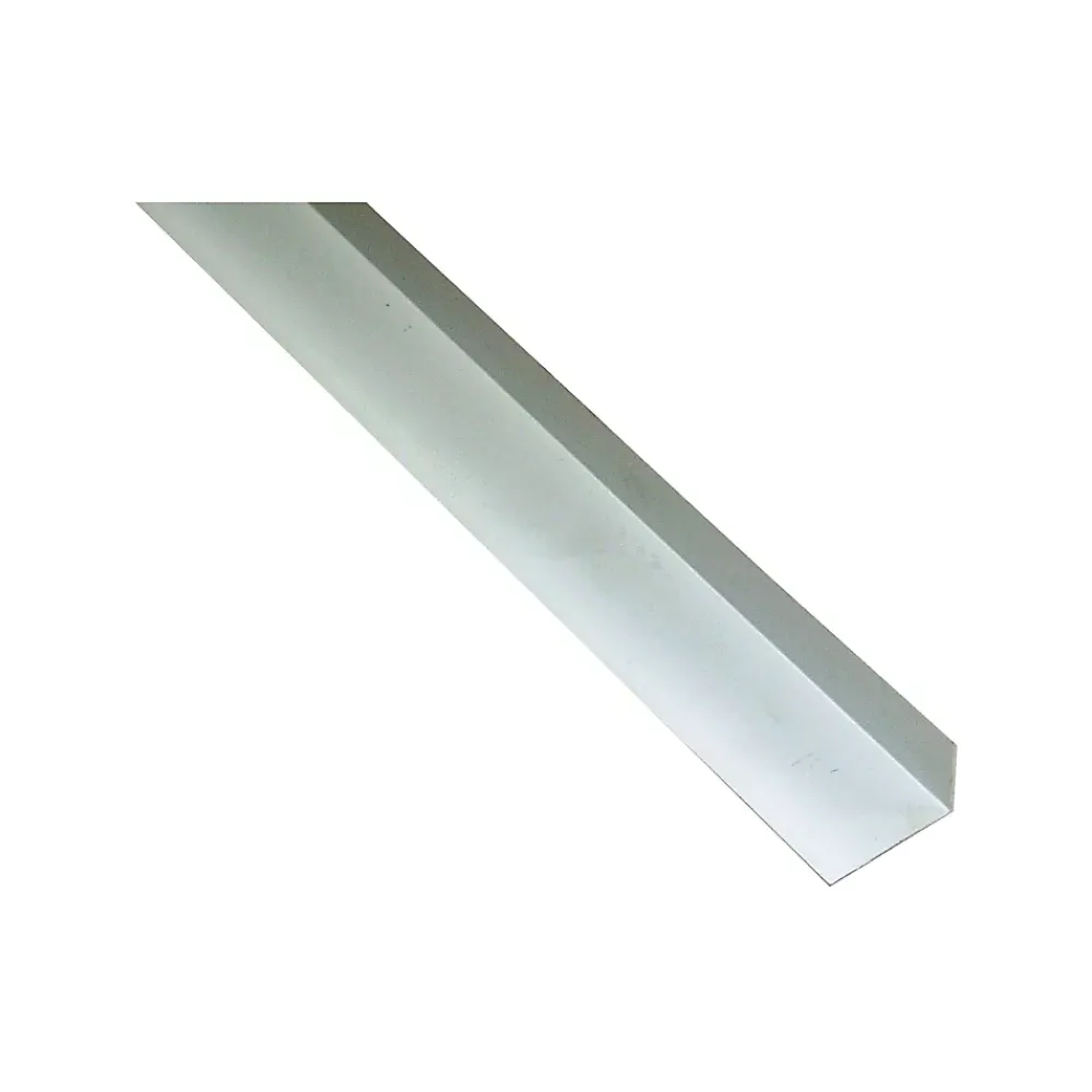 Cornière-Cornière inégale PVC blanc 15 x 25 mm, 1 m