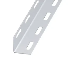 CQFD Cornière perforée acier galvanisé 38 x 38 mm, 1 m