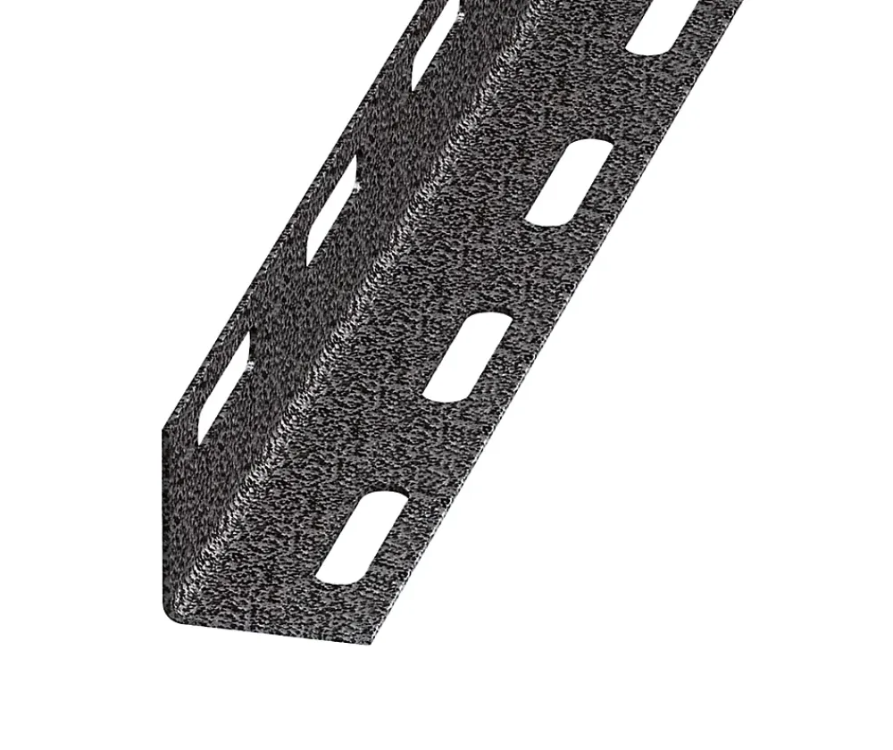 CQFD Cornière perforée acier laqué 38 x 38 mm, 2 m