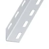 CQFD Cornière perforée fer 25 x 25 mm Ep. 1,5 mm, 1 m