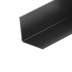 CQFD Cornière-Cornière PVC anthracite 20 x 20mm, L. 2,6 m