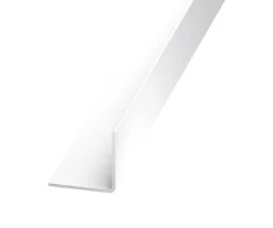 CQFD Cornière PVC blanc 15 x 15 mm, 2,5 m