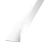 CQFD Cornière-Cornière PVC blanc 50 x 50 mm, 2,5 m