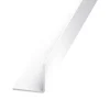 CQFD Cornière-Cornière PVC blanc 30 x 30 mm, 1,3 m
