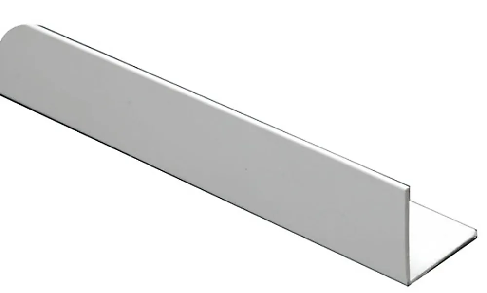 Cornière-Cornière PVC blanc 10 x 10 mm, 1 m Polychlorure de vinyle (PVC)
