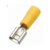 Lem Select Fixation Et Raccordement Du Câble-Cosse électrique femelle plate isolée 9,8 mm jaune (Lot de 20)