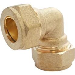 Somatherm for you Tube Et Raccord Cuivre-Coude égal bicône à bague laiton pour tube cuivre Ø12
