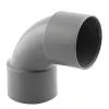 Fitt Coude pvc femelle femelle gris 87° ø40 mm
