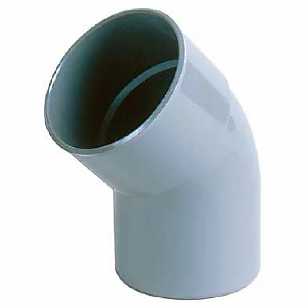 Fitt Coude pvc mâle femelle 45° ø125 mm