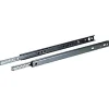 Compas, Coulisse Et Coulisseau-Coulisse billes fixation latérale Diall acier zingué L.347 mm
