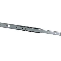 Coulisse fixation latérale Diall acier zingué L.438 mm