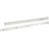 Compas, Coulisse Et Coulisseau-Coulisse galets Diall blanc L.550 x ép.1 mm
