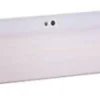2 coulisses galet pour tiroir Diall beige L.450 mm