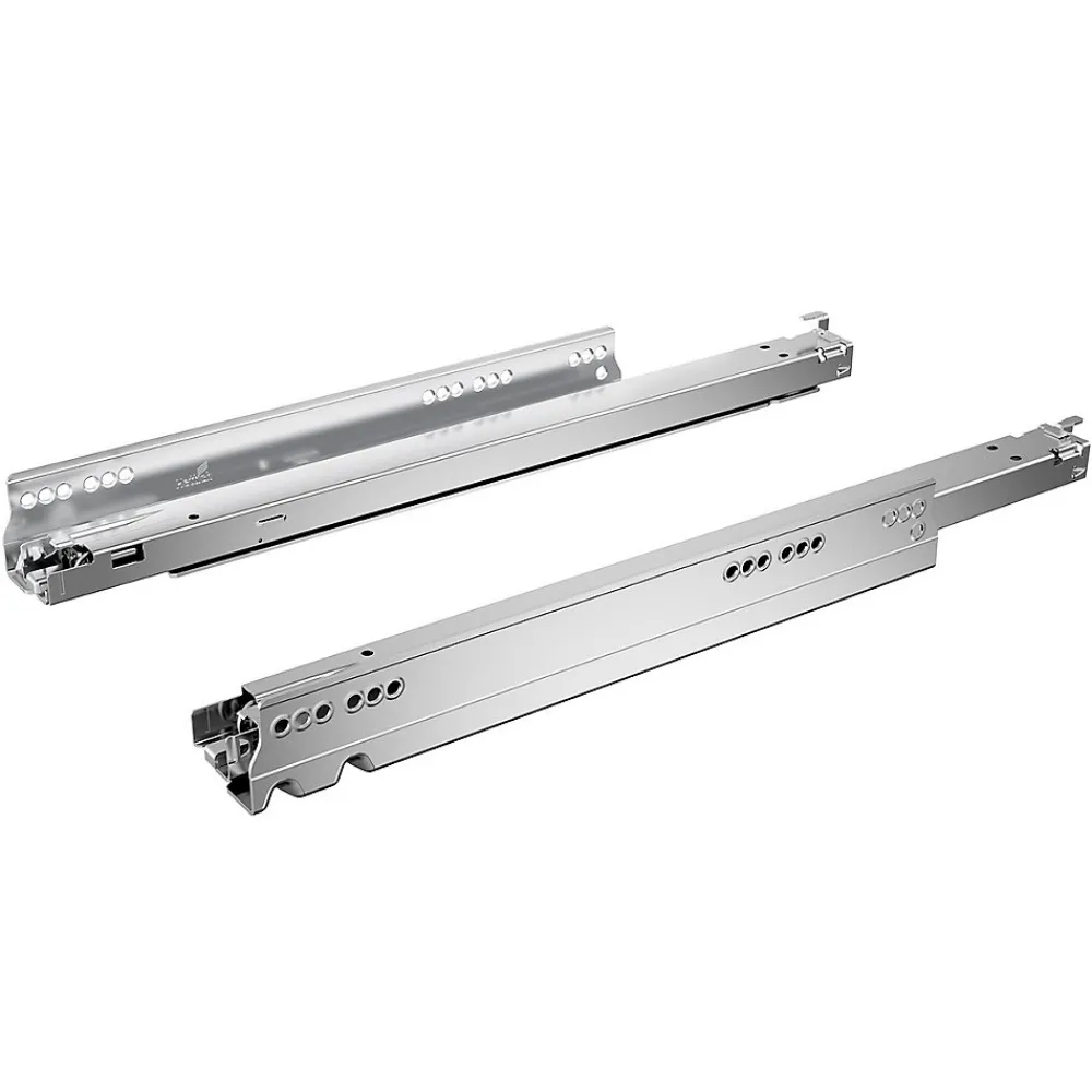 Coulisse à sortie totale Actro YOU L 40 kg avec Silent System, compatible Push to open Silent, 350 mm, gauche et droite
