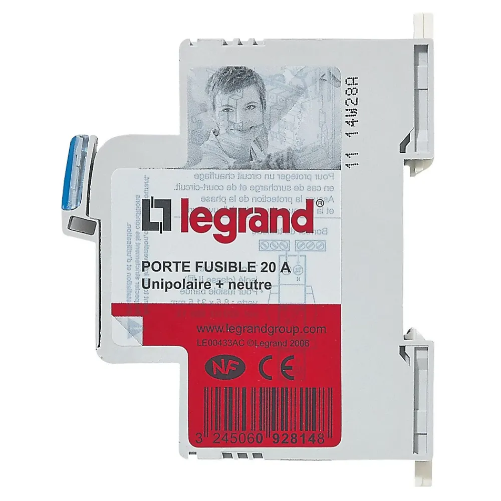 Legrand Coupe-circuit domestique unipolaire + neutre 20A
