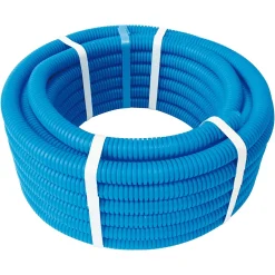 Somatherm for you Tube Et Raccord Per-Couronne PER prégainé bleu Ø20 longueur 25 mètres