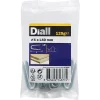 Diall Crampillon-Crampillons en acier galvanisé 3x30 - 1kg
