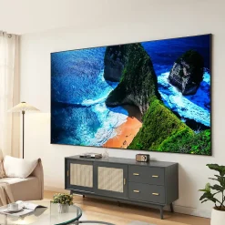 [En.Casa] Écran de projection mural Väkhoga 120 pouces Full HD 4K 8K HDR gris en.casa