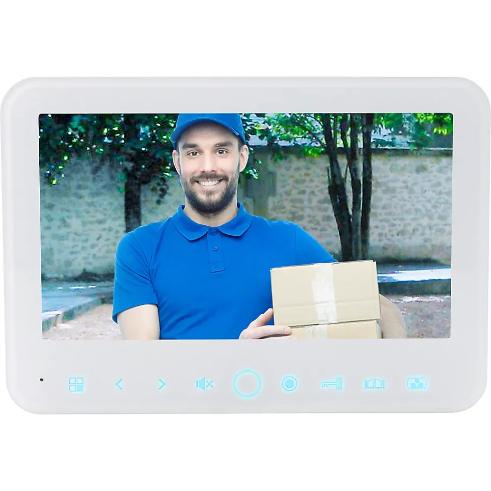 Blyss Écran vidéo filaire Jelbi blanc 7"