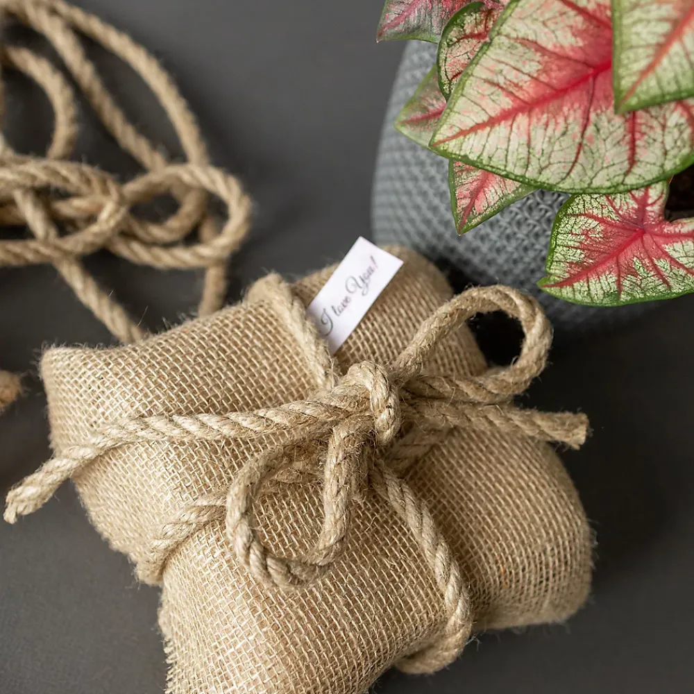 Creative Deco Corde, Fil Et Ficelle-5m Corde de Jute Epaisseur 10mm - Personnalisation Possible Tous les 5m - Corde Solide - Torsadé Fibres Naturelles