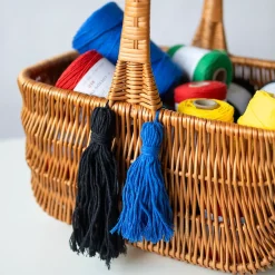 Creative Deco Corde, Fil Et Ficelle-3mm x 200m Corde Macramé Noir - Fil de Coton et Polyester - +/- 0.5 mm Épaisseur - Decoration Jardinage Emballage