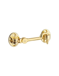 Thirard Crochet de sécurité laitonné, 100mm -