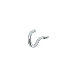 Diall Crochet À Visser-Crochet rond à visser en acier zingué 20x10 mm - 200 pièces