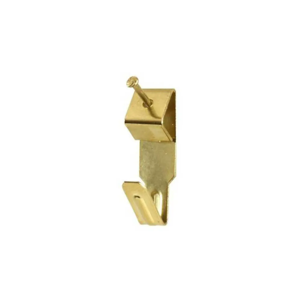 Civic Industrie Crochets tableau en acier laiton 22mm 1 trou 20 pièces - - 19701100