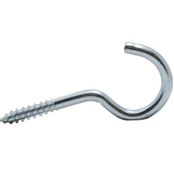 Viswood Piton À Visser-Crochet à visser zingué filet bois