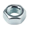 Diall Écrous hexagonaux en acier zingué ø 6 - 200 pièces