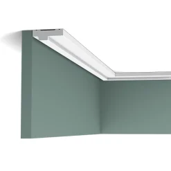Orac Decor CX160 Corniche plafond - 1,3x4x200cm (h x p x L) - moulure décorative polymère A l'unité