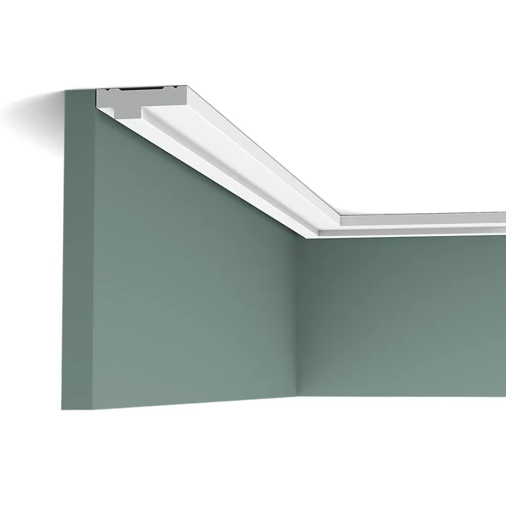 Orac Decor CX160 Corniche plafond - 1,3x4x200cm (h x p x L) - moulure décorative polymère A l'unité