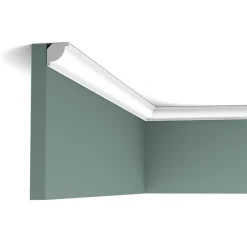 Orac Decor Moulure, Goulotte Et Plinthe-CX132 Corniche plafond - 2x2x200cm (h x p x L) - moulure décorative polymère A l'unité