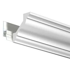Orac Decor Moulure, Goulotte Et Plinthe-CX110 Corniche Plafond - 4,5x4,1x200cm (h x p x L) - moulure décorative polymère Carton 8 pièces