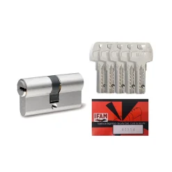 Ifam Cylindre de porte F6S avec fonction débrayable Dimensions - 30x30mm