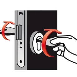 Vachette Cylindre de sécurité laiton 40 x 40 mm
