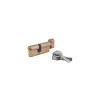 SP Cylindre De Serrure-Cylindre de serrure à bouton 5G 45B x 35mm, laiton, anti-arrachement, 5 clés -