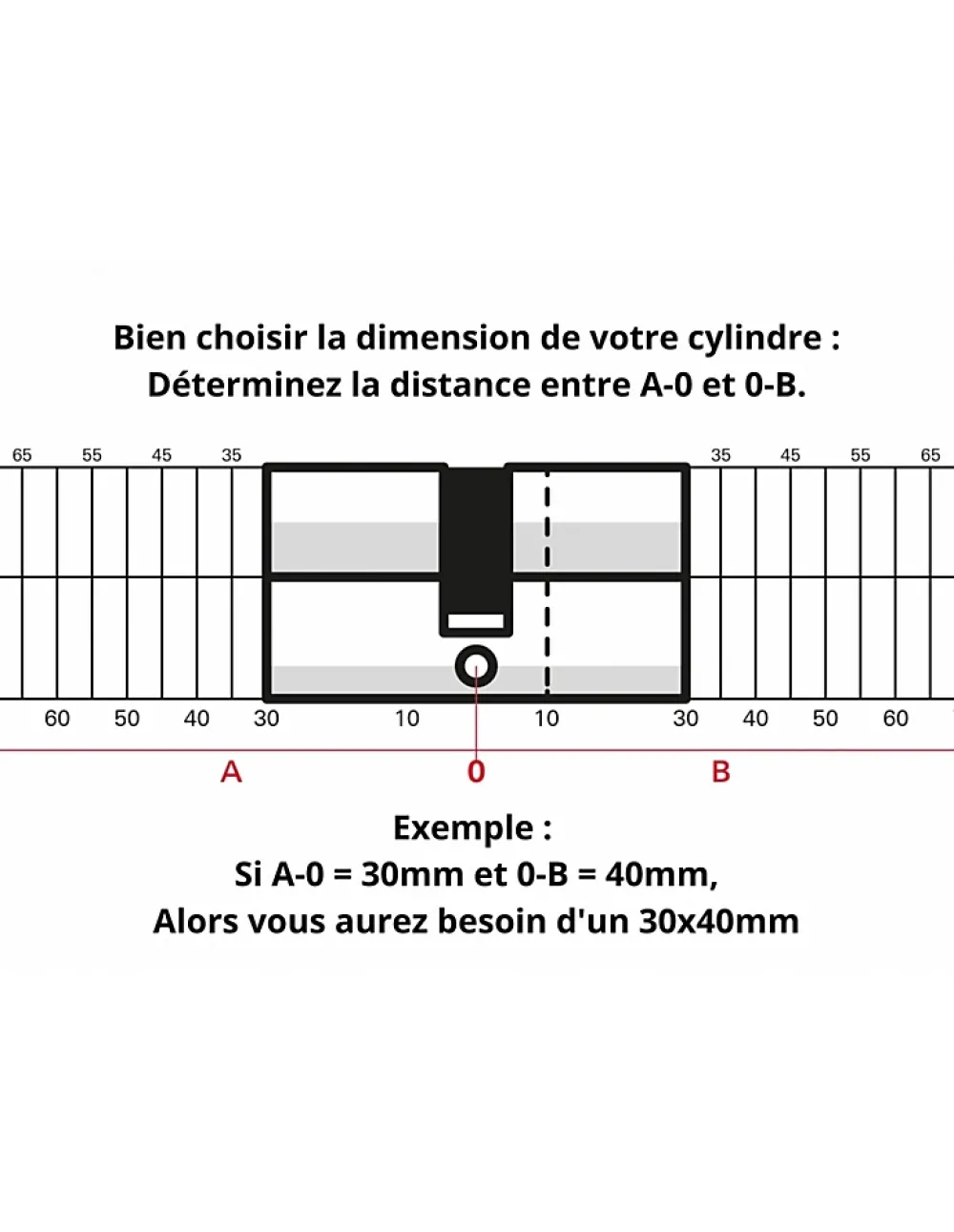 SP Cylindre de serrure à double entrée Tiger 6 Dynamic, 45x50mm, nickelé, anti-arrachement, anti-perçage, 5 clés -
