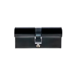 Vachette Cylindre de Serrure 35X35 mm finition PVD noir V5 3 clés