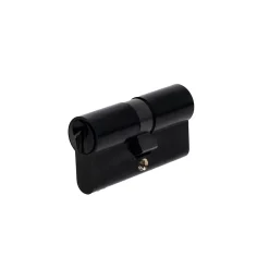 Vachette Cylindre de Serrure 30X30 mm finition PVD noir V5 3 clés