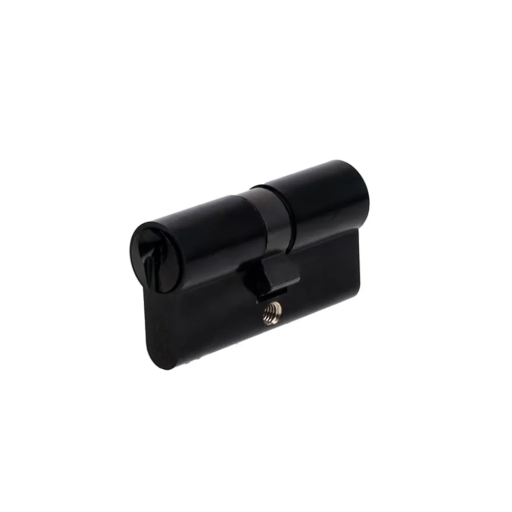 Vachette Cylindre de Serrure 30X30 mm finition PVD noir V5 3 clés