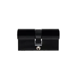 Vachette Cylindre de Serrure 30X30 mm finition PVD noir V5 3 clés