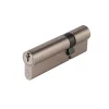 Smith & Locke Cylindre laiton nickel satiné 30 x 60 mm
